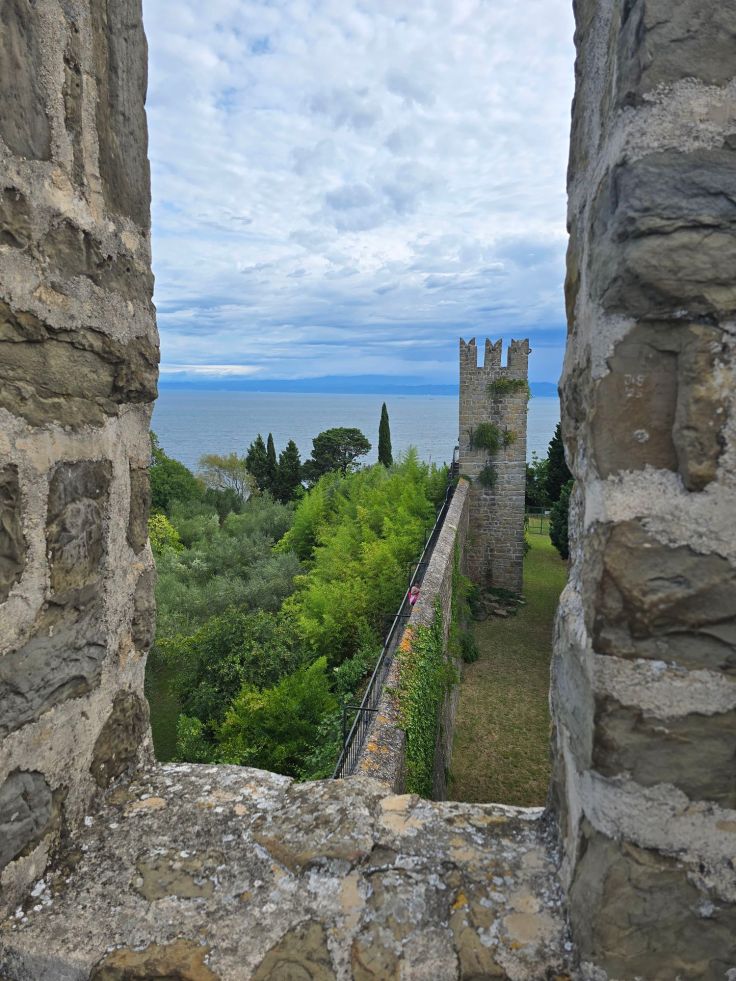 Piran: Blick von der Stadtmauer