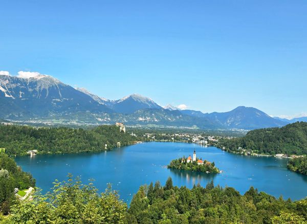 Bleder See: Aussichtspunkt Ojstrica