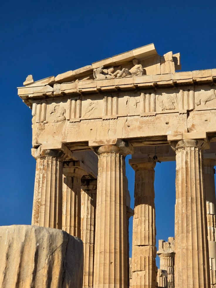 Athen Akropolis Parthenon Detail