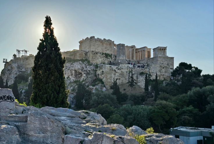 Athen - Ausblick vom Arios Pagous Hügel