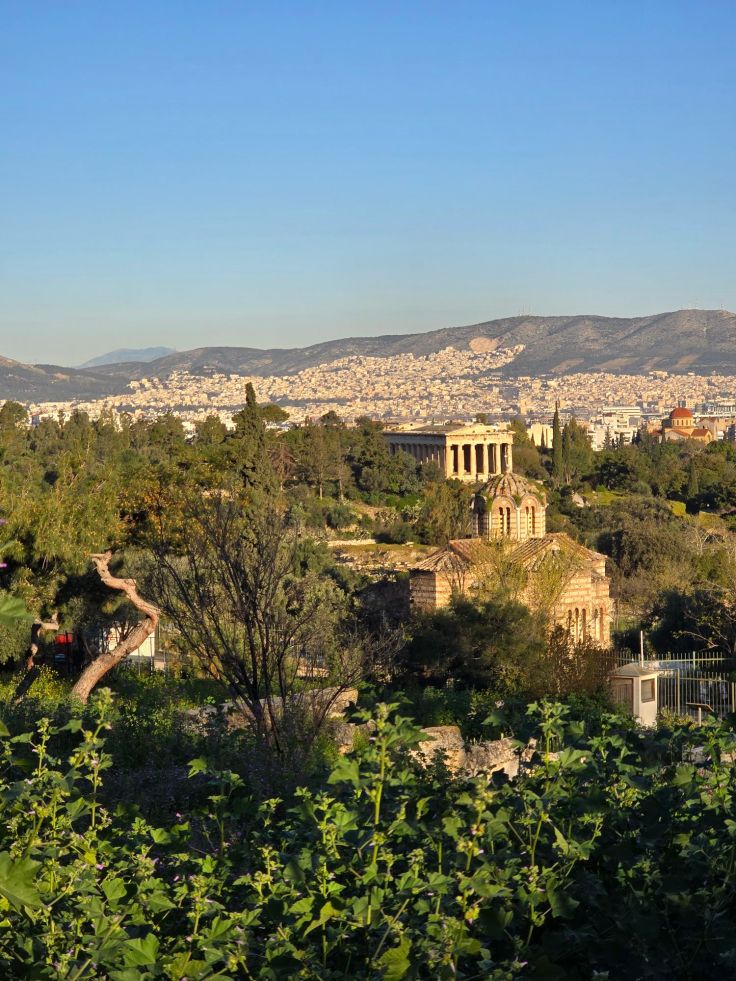 Athen - Ausblick vom Arios Pagous Hügel