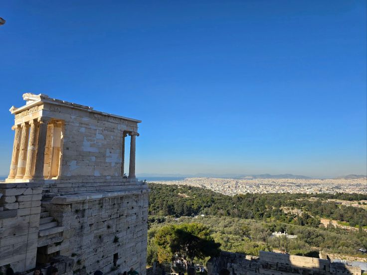 Akropolis - tempel der Athena Nike