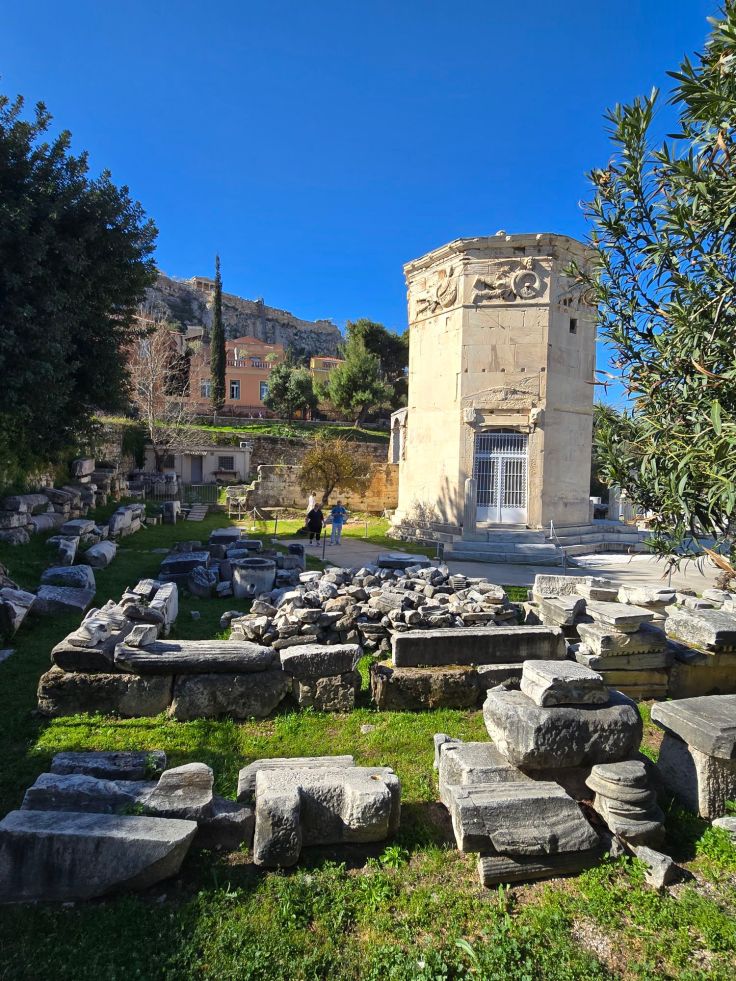Athen - Agora mit Turm der Winde