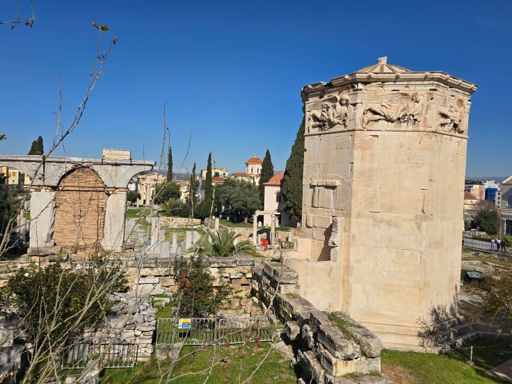 Athen - Agora mit Turm der Winde