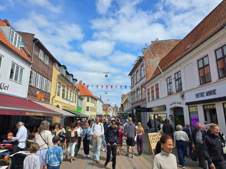 Helsingør Einkaufsstraße
