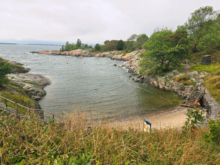 Festungsinsel Suomenlinna: Strand